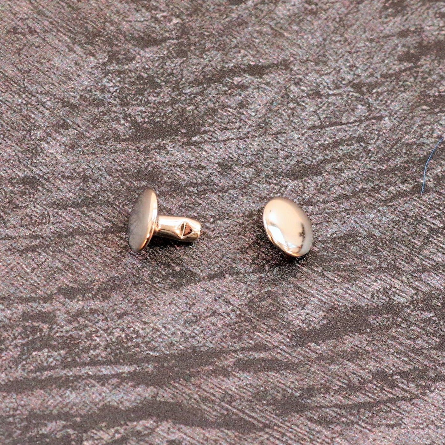 Nickel 9x8mm Double Cap Rivets
