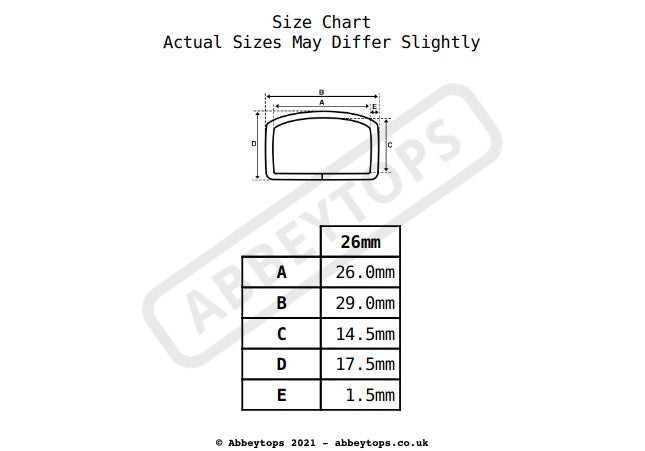 D Shape Buckle Loop