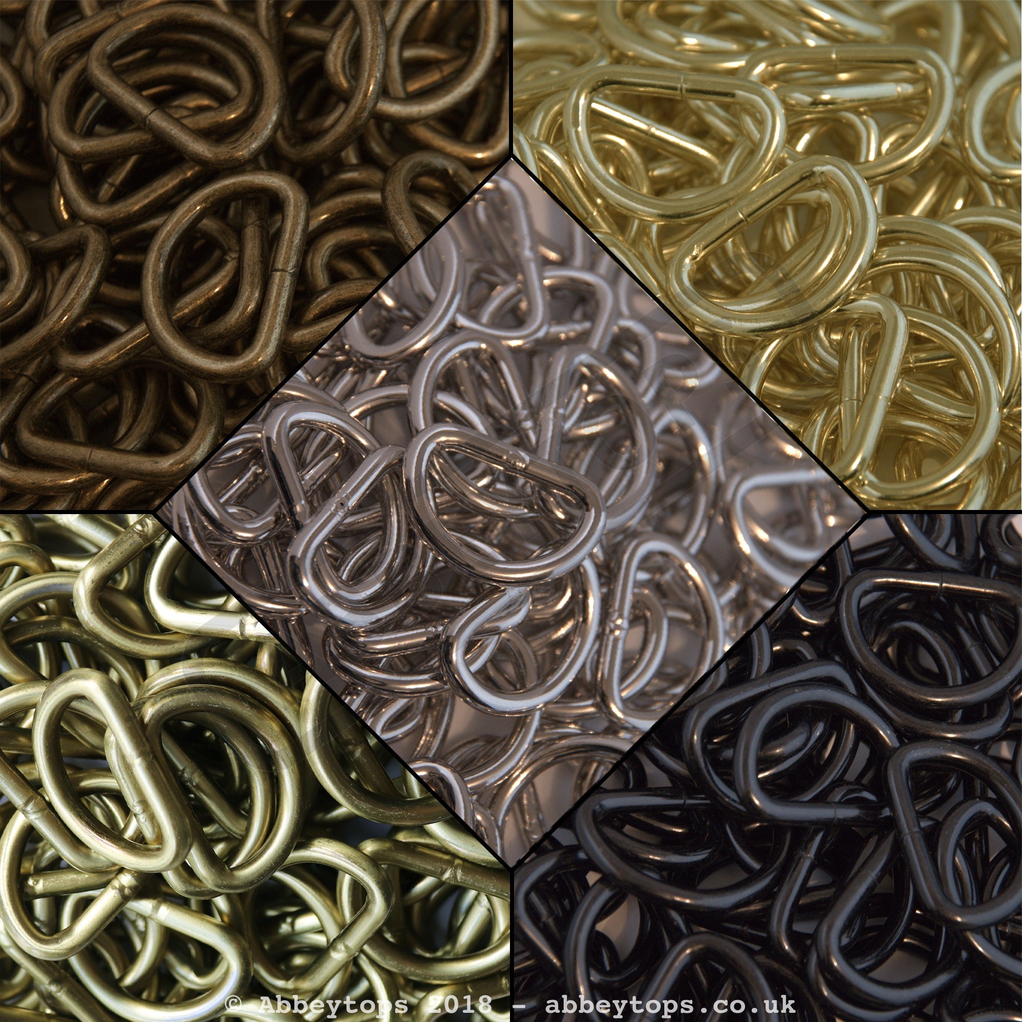 Welded D Rings – Abbeytops