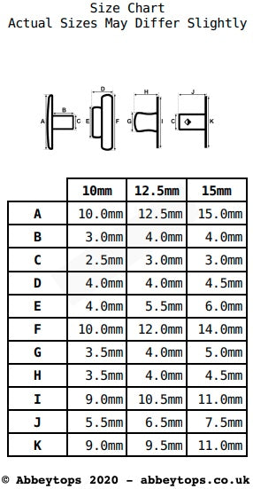 Snap Button Press Studs